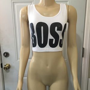 Boss Crop Top M